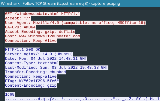 TCP stream 3