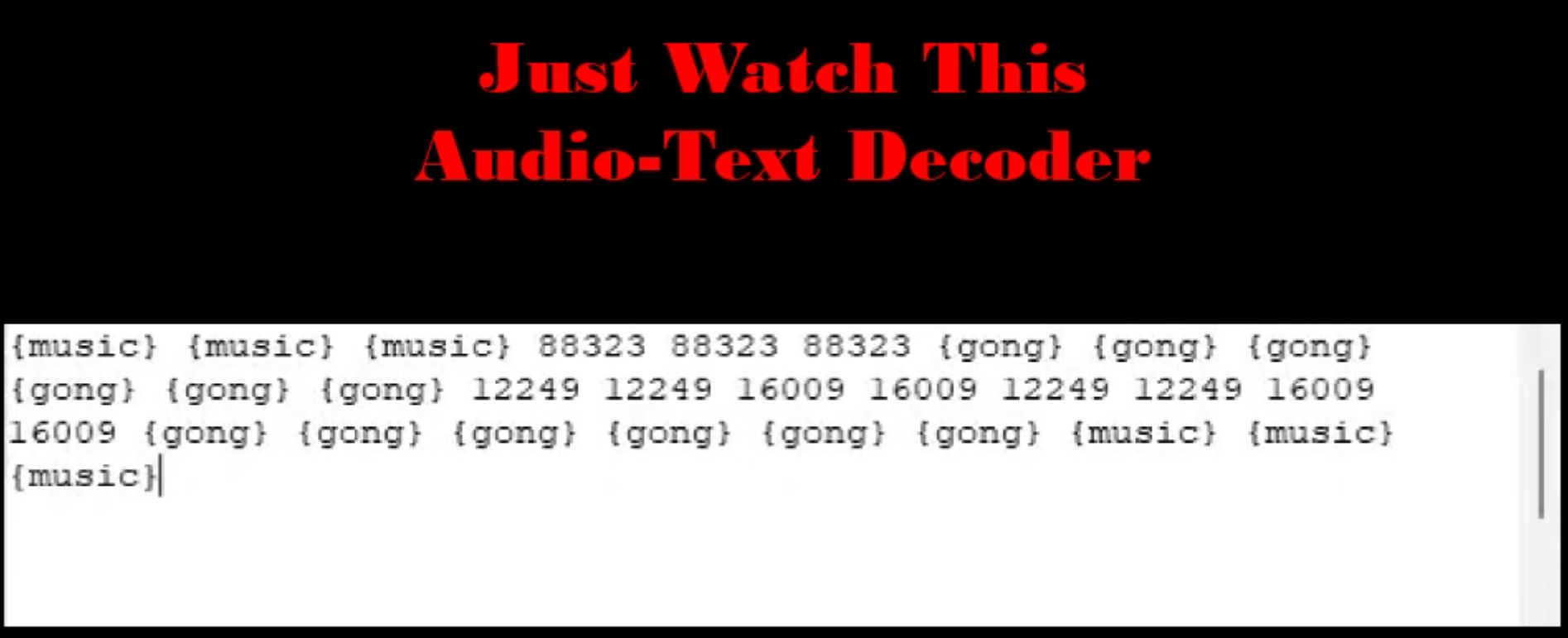 Audio-Text Decoder